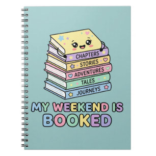 Mon week-end est réservé Drôle de pile de livres