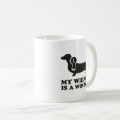 Mon Wiener Est Un Gagnant ! Café Mug (Devant droit)