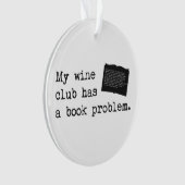 Mon Wine Club a un problème de livre (devant)