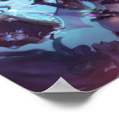 Mona als heks Genshin Impact Poster (Hoek)