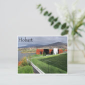 mona hobart grijs briefkaart (Staand voorkant)