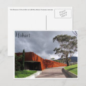 mona hobart tassie briefkaart (Voorkant / Achterkant)
