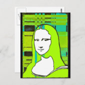 Mona Incognito Briefkaart (Voorkant / Achterkant)