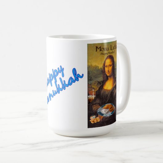 Mona Latke 15oz Mug (Devant droit)