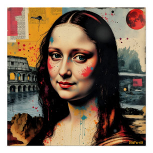 MONA LISA-21 PERFECT POSTER
