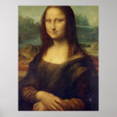 Mona Lisa Afbeelding Ledge Poster (Voorkant)