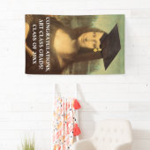 Mona Lisa Afstuderen Spandoek (Insitu)