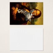 Mona Lisa aime les girafes (Devant & derrière)