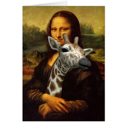 Mona Lisa aime les girafes (Devant)