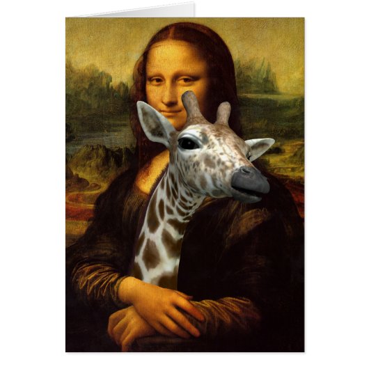 Mona Lisa aime les girafes (Devant)