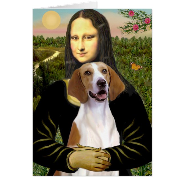 Mona Lisa - American Foxhound (Devant)