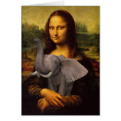 Mona Lisa avec éléphant (Devant)