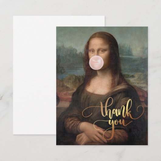 Mona Lisa Bgloeiroze Bubble gom (Voorkant / Achterkant)