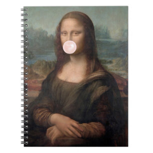 Mona Lisa Bgloeiroze Bubble gom Notitieboek