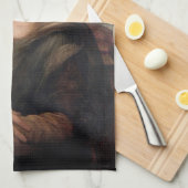 Mona Lisa Bgloeiroze Bubble gom Theedoek (Quarter Fold)