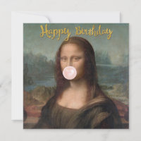 Mona Lisa Blaast Roze Kauwgom
