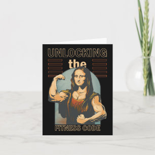 Mona Lisa Bodybuilding Muscle Gym Gewichtheffen Wo Kaart
