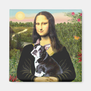 Mona Lisa - Boston T #4 Magneet