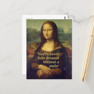 Mona Lisa Briefkaart