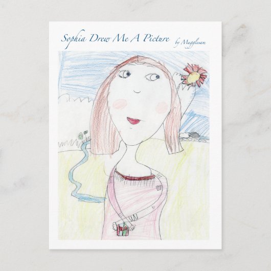 Mona Lisa Briefkaart (Voorkant)