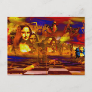 Mona Lisa Briefkaart