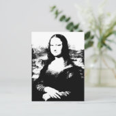 Mona Lisa Briefkaart (Staand voorkant)
