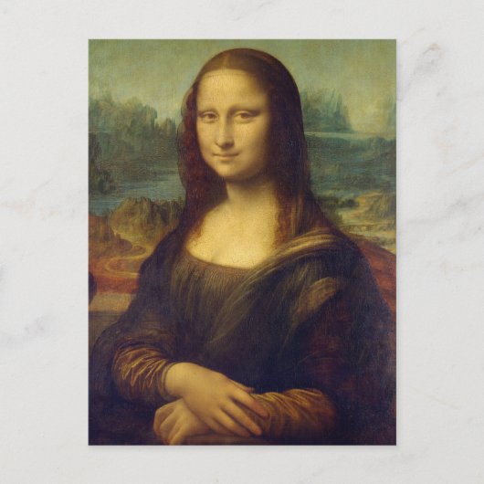 Mona Lisa by Leonardo Da Vinci Briefkaart (Voorkant)