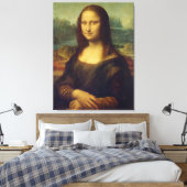 Mona Lisa By Leonardo Da Vinci Canvas Afdruk (Insitu (Slaapkamer))