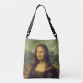 Mona Lisa By Leonardo Da Vinci Crossbody Tas (Achterkant)