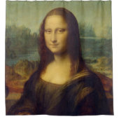 Mona Lisa By Leonardo Da Vinci Douchegordijn (Voorkant)