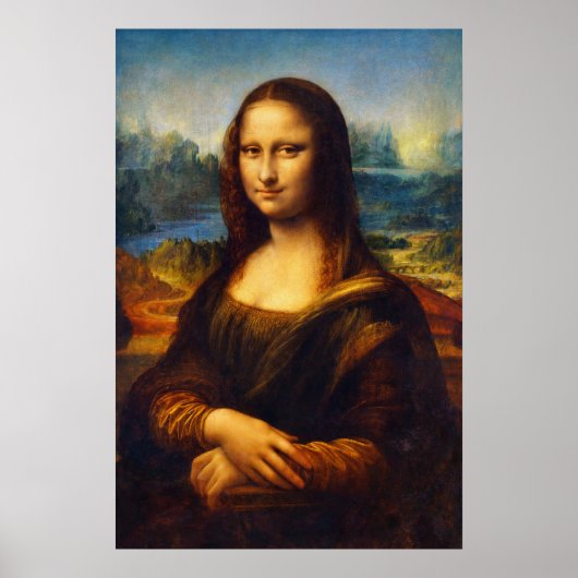 Mona Lisa by Leonardo da Vinci Poster (Voorkant)