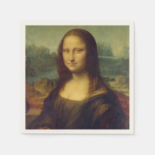 Mona Lisa by Leonardo Da Vinci Servet (Voorkant)