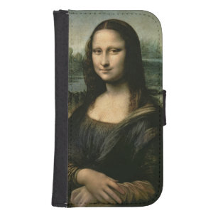 Mona Lisa, c.1503-6 2 Galaxy S4 Portefeuille Hoesje
