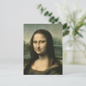 Mona Lisa, c.1503-6 Briefkaart (Staand voorkant)