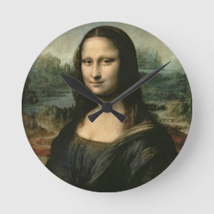 Mona Lisa, c.1503-6 (olie op het paneel) Ronde Klok