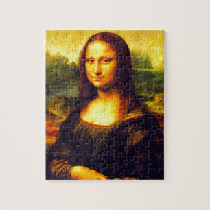 Mona Lisa cadeau Legpuzzel