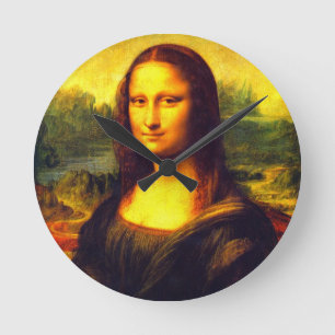 Mona Lisa cadeau Ronde Klok