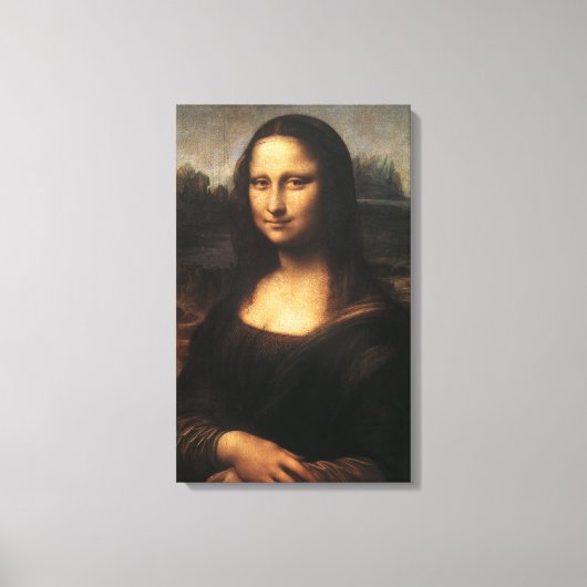 Mona Lisa Canvas Afdruk (Voorkant)