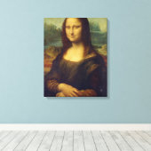 Mona Lisa Canvas Afdruk (Insitu (Houten vloer))