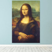 Mona Lisa Canvas Afdruk (Insitu (Houten vloer))
