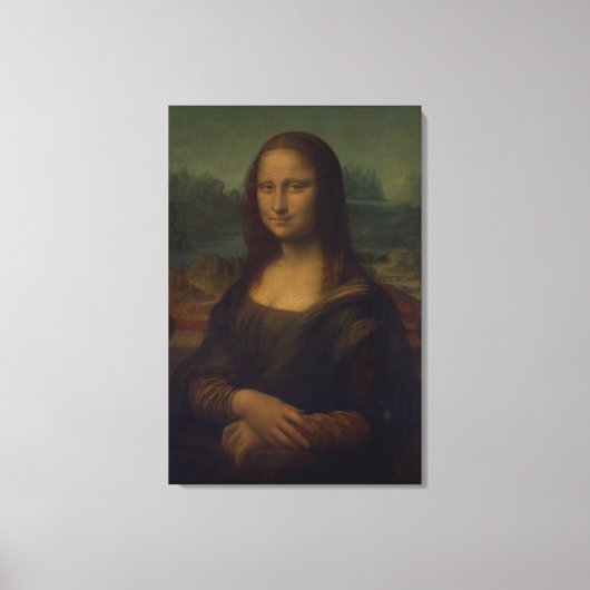 Mona Lisa Canvas Afdruk (Voorkant)