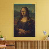 Mona Lisa Canvas Afdruk (Insitu (Woonkamer))