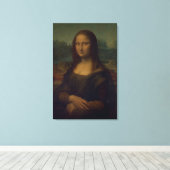 Mona Lisa Canvas Afdruk (Insitu (Houten vloer))