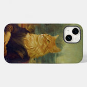 Mona Lisa Cat Case-Mate iPhone Case (Achterkant (horizontaal))
