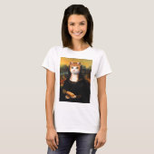 Mona Lisa Cat T-shirt (Voorkant volledig)
