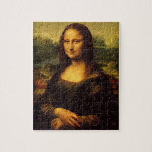 MONA LISA CHALLENGING JIGSAW PUZZLE LEGPUZZEL