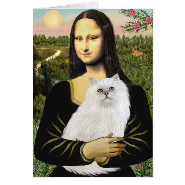 Mona Lisa - Chat Persan Blanc 13 (Devant)