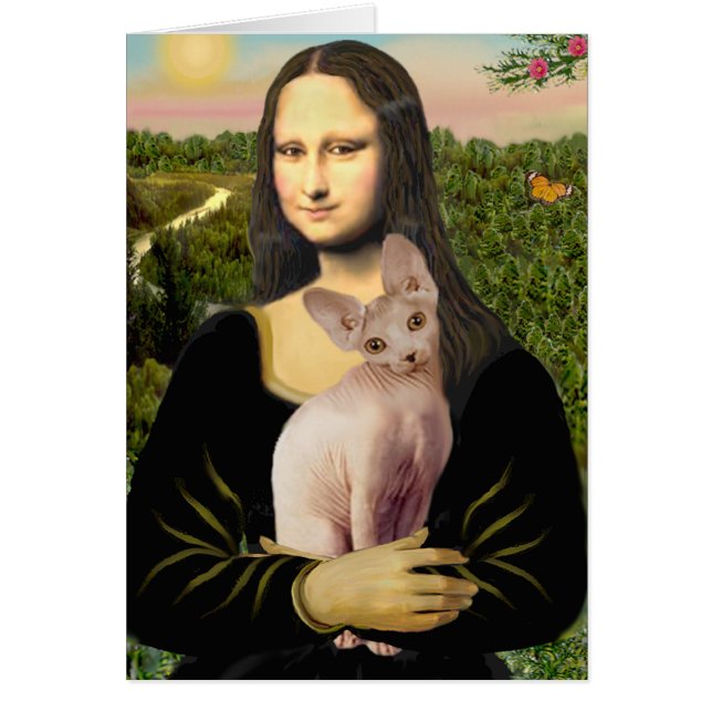 Mona Lisa - Crème Sphynx kat (Voorkant)