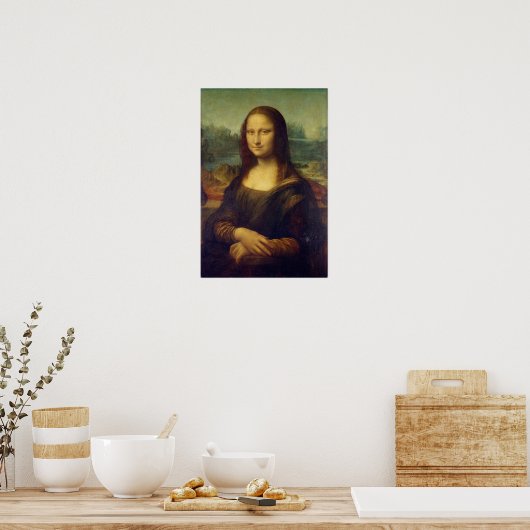 Mona Lisa – Da Vinci Renaissance Art Print (Keuken)