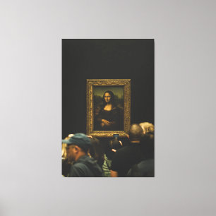 Mona Lisa Davinci Photo Canvas Art Afdruk
